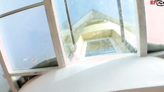 Short hair petite MILF got rough nailed and cummed
