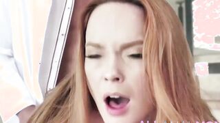 AllAnalmom.com - Red Head milf Summer Hart has a crazy hot set of natural titties, so when a “doctor” comes knocking at her front door to make sure they are healthy