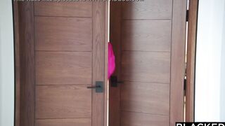BLACKED Sexsual Nicole can't resist her bestie's Hottie man