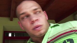 A Cutie stud gets to screwed with an immaculate blonde outdoor