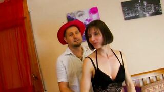Dark Hair Clara Bru give Terry Reid anal sex and fellatio