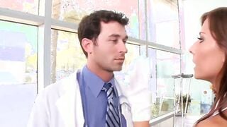 Long boobs nurse (Madison Ivy) wants some patient dick - BRAZZERS