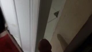 I was caught into the siririca into the WC and took 2 cumshots into the face. {see RED}