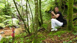 Drehtag inside der Wildnis mit dem pinken Luder