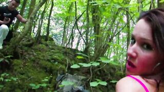 Drehtag inside der Wildnis mit dem pinken Luder