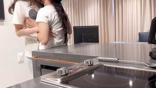 She fucks me rough while I cook her eggs!!