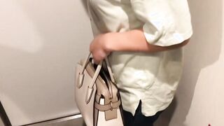 [Amateur] I started living alone. For the first time I called my gf and licked my bald twat and anal and finally I get my sperm into her.