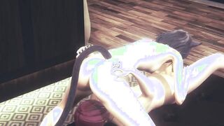 Animated Uncensored 3d - Kitty Hand Job sixty nine and 3 Way - Japanese eastern Manga Animated Game Porn