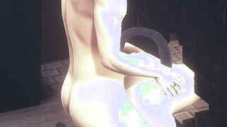 Animated Uncensored 3d - Kitty Hand Job sixty nine and 3 Way - Japanese eastern Manga Animated Game Porn