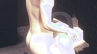 Animated Uncensored 3d - Kitty Hand Job sixty nine and 3 Way - Japanese eastern Manga Animated Game Porn