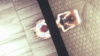 Animated Uncensored 3d - Kitty Hand Job sixty nine and 3 Way - Japanese eastern Manga Animated Game Porn