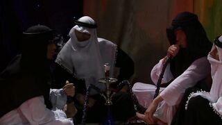 Sweet latin princess fuck into wild 3 way act