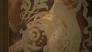 Huge hooters damsel orgasms while getting throbbed fiercely