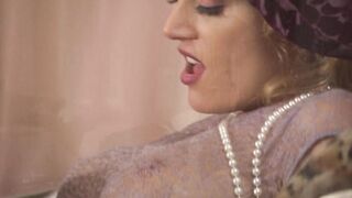 Big Boobed MILF sucks a biggest dick then got ravished rough