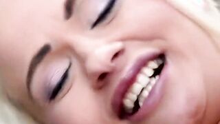 Blonde Cindy Sun with huge breasts loves anal sex