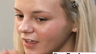 Blonde Hottie Bree can't got enough anal sex