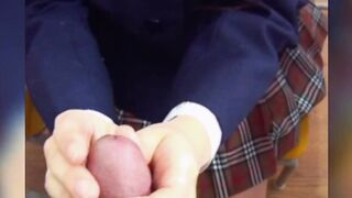 Malay Asian - Teenage Nana Kurosaki masturbates and fucks