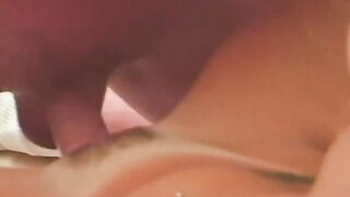 Bombshell into pig tails loves anal sex into the toilet