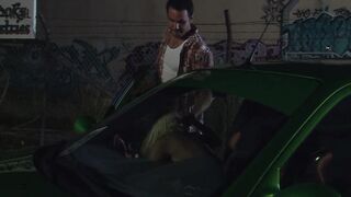 Fancy lovers pull aside to pounded severely by their vehicle