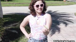 Big Tit 18 yo milks dick for discount on camera