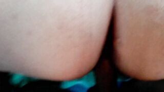 Fucking with chubby young mistress doggy style