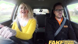 Fake Driving School Louise Lee Ride the Instructors Dick