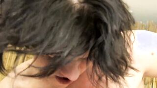Shy french amateur lovers is doing her first casting clip