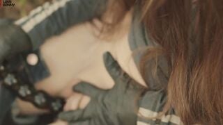 Secret Inside a Sydney Garden Having Fun With a Sex Toy and Squirting - MyLoveBunny xx