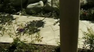 Hottie blonde gets her butt and cunt tasted by a lusty dark haired whore