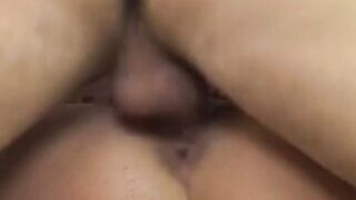 The Hot dark hair Mom satisfies the dick with her sexy eager
