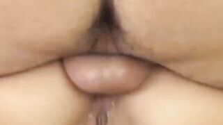 The Hot dark hair Mom satisfies the dick with her sexy eager