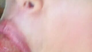 Goddess gets fuck by a huge penis on her couch