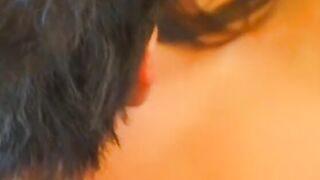 Lusty cuttie dig as her adorable tight holes are pounded rough by a big stud