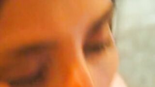 Lusty cuttie dig as her adorable tight holes are pounded rough by a big stud