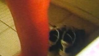 Lusty cuttie dig as her adorable tight holes are pounded rough by a big stud