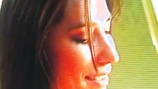 Lusty cuttie dig as her adorable tight holes are pounded rough by a big stud