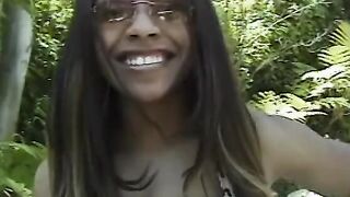goddess black bimbos moans inside satisfaction as her juicy vagina is pounded rough