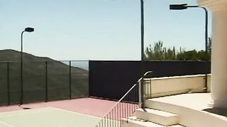 Vulgar Beauty likes it when her soak snatch is drilled deep by a big pole public