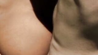 Vulgar Beauty likes it when her soak snatch is drilled deep by a big pole public