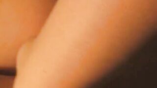 Incredible cuttie likes it when her soak adorable cunt is licked and rubbed