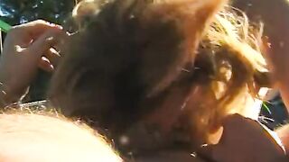 Turned On sexy likes it when her tight twat is fuck rough by a muscular stud