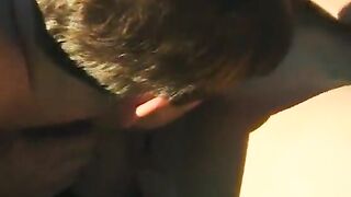 Turned On sexy likes it when her tight twat is fuck rough by a muscular stud