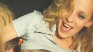 Crazy Sexy cuttie likes it when her soak juicy twat is plowed rough by a long pole