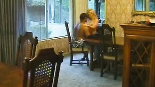 Buff african dude slams his throbbing dick deep into blondes vagina