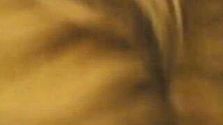Buff african dude slams his throbbing dick deep into blondes vagina