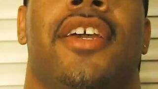 Buff african dude slams his throbbing dick deep into blondes vagina