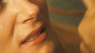 Buff african dude slams his throbbing dick deep into blondes vagina