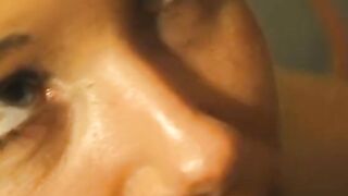 Buff african dude slams his throbbing dick deep into blondes vagina