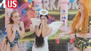 Jerkaoke - Lauren Phillips and Gia Derza Eat Each Other Out and Plowed