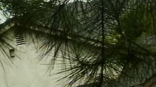 Goddess hot loves sucking off a long rough white penis and getting nailed outdoor